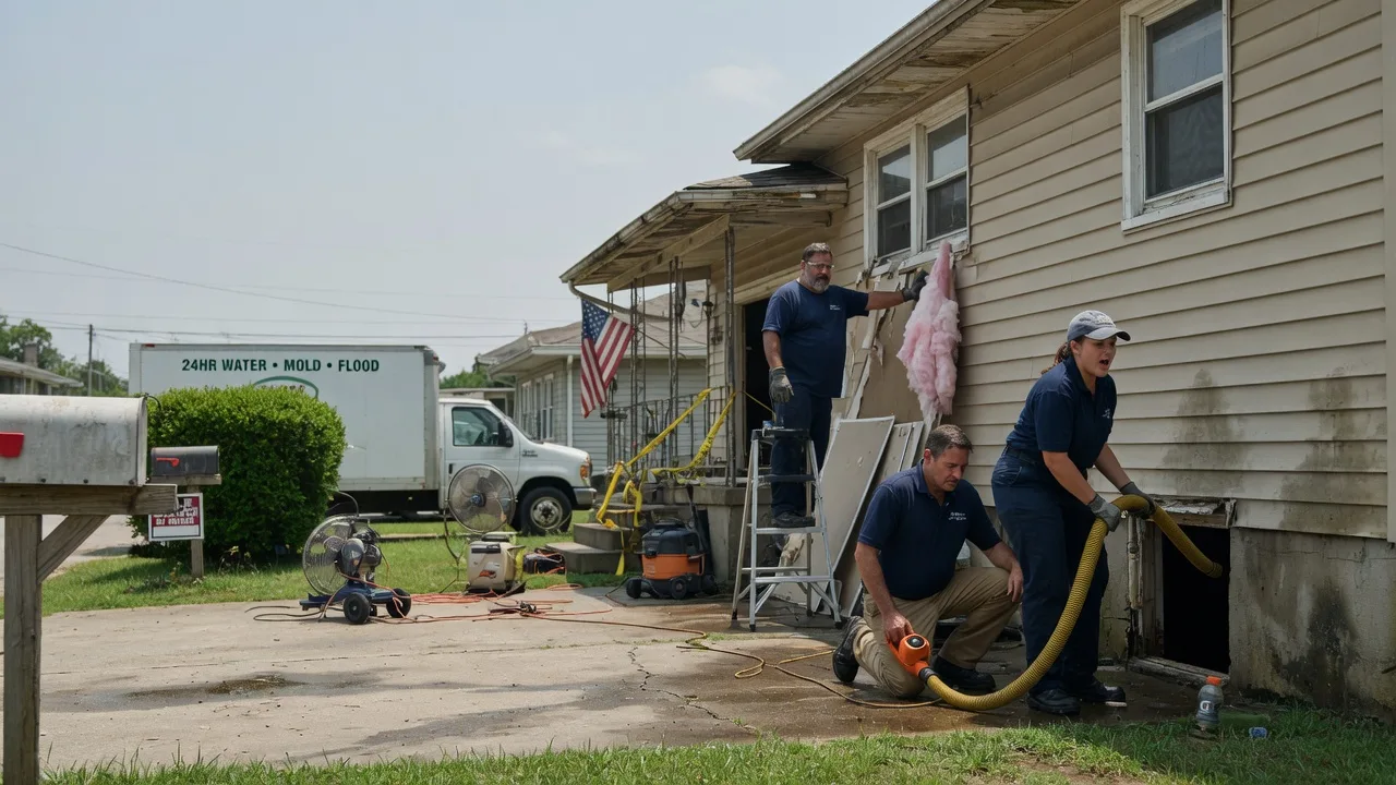 Water Damage Repair in Riddlesburg, PA near me